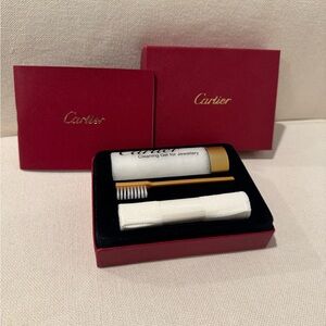 Authentic Cartier Jewelry Cleaning Kit w/ Box